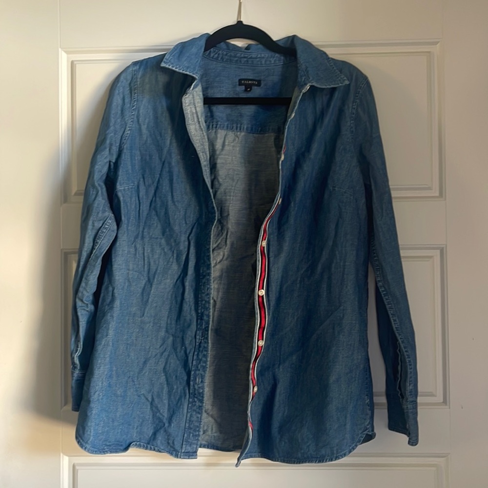 Talbots Denim Button Down